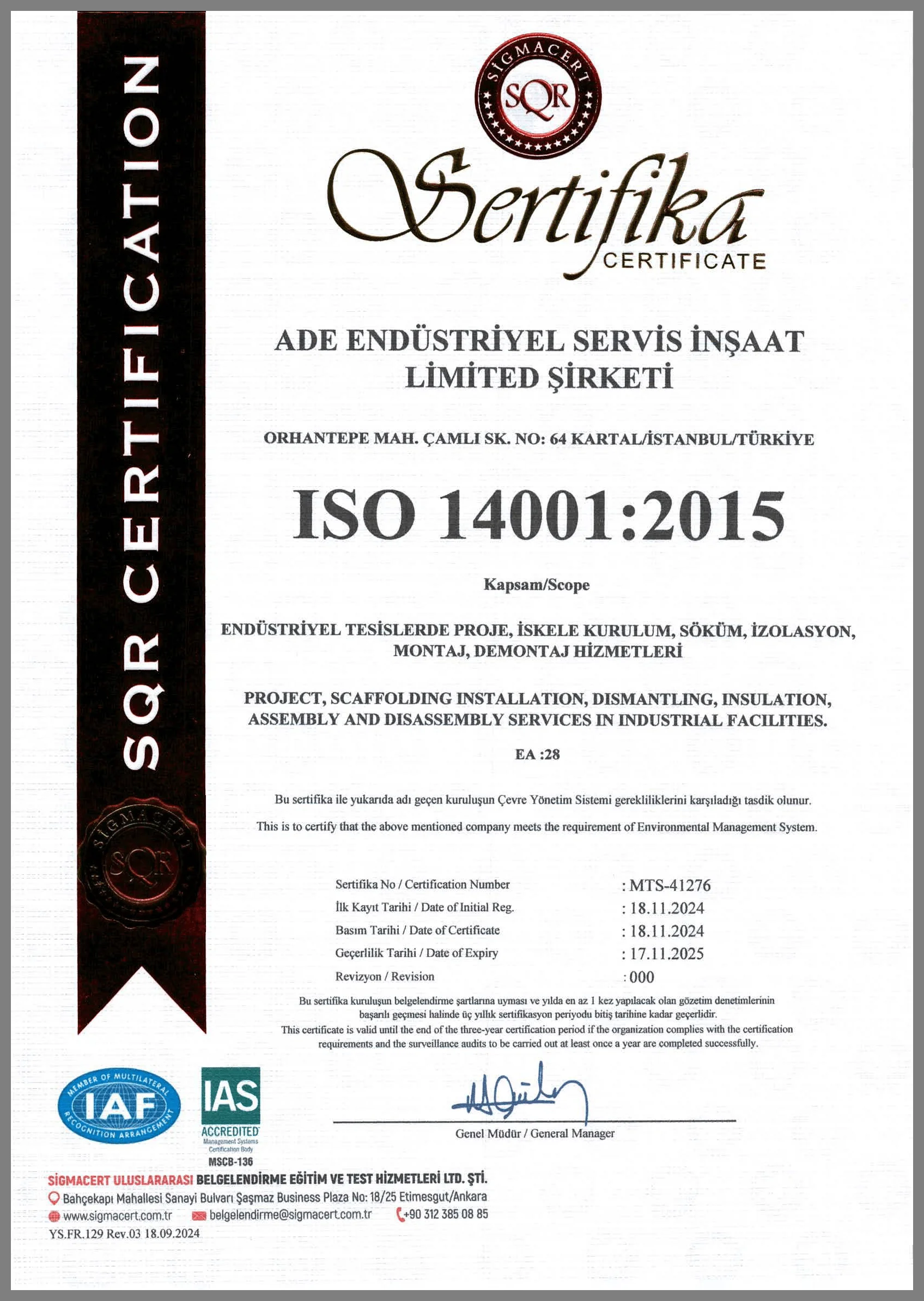 ISO 14001