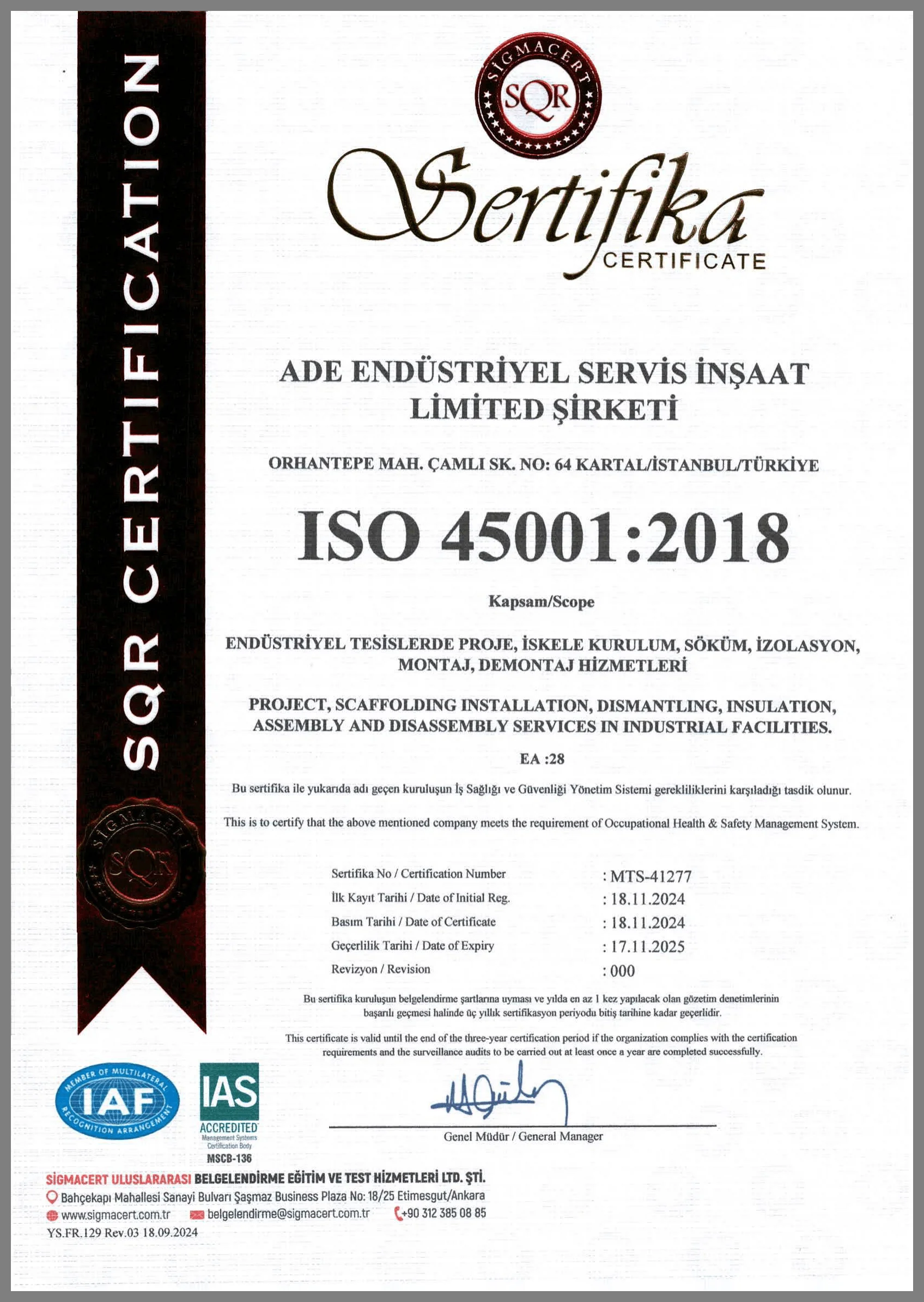 ISO 45001