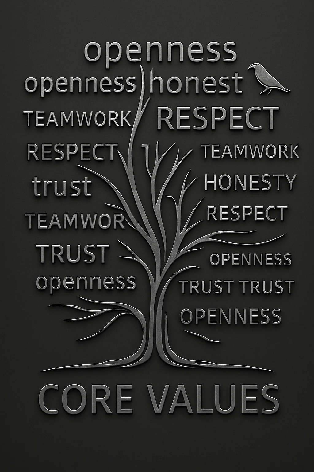 Corporate values hero image